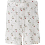 Lil'Atelier Coconut Milk Strawberry Nmfrachello Duna Slim Biker Shorts Lil