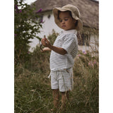 Lil'Atelier Coconut Milk Dusty Blue Nmmhaldur Ss Loose Polo Lil