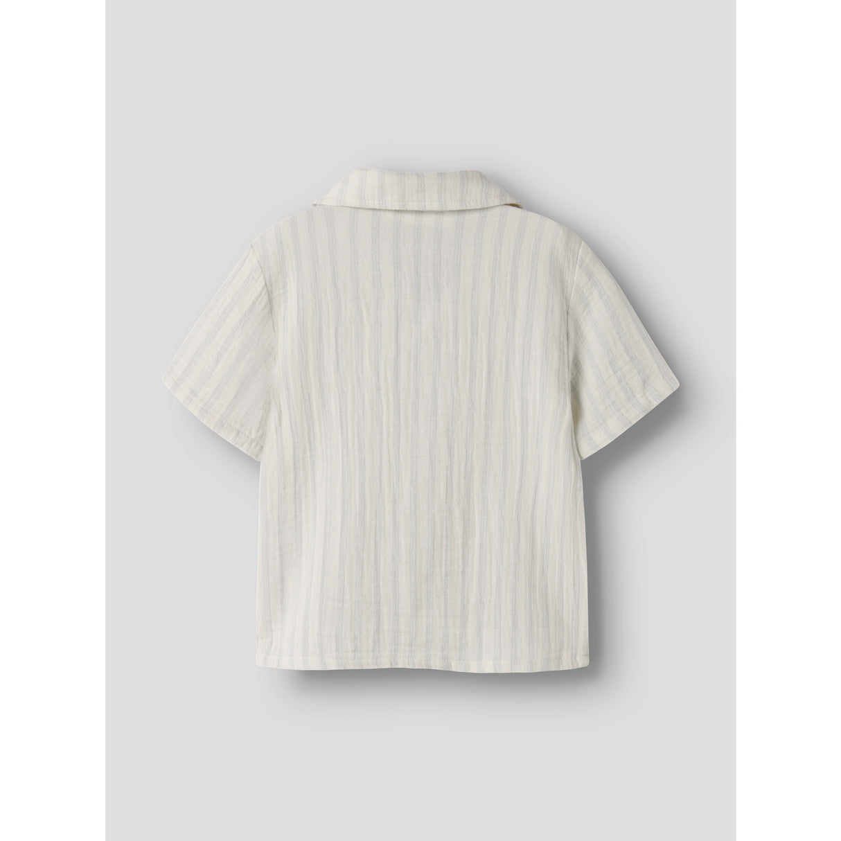 Lil'Atelier Coconut Milk Dusty Blue Nmmhagi Ss Loose Shirt Lil