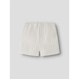 Lil'Atelier Coconut Milk Dusty Blue Nmmhagi Loose Shorts Lil