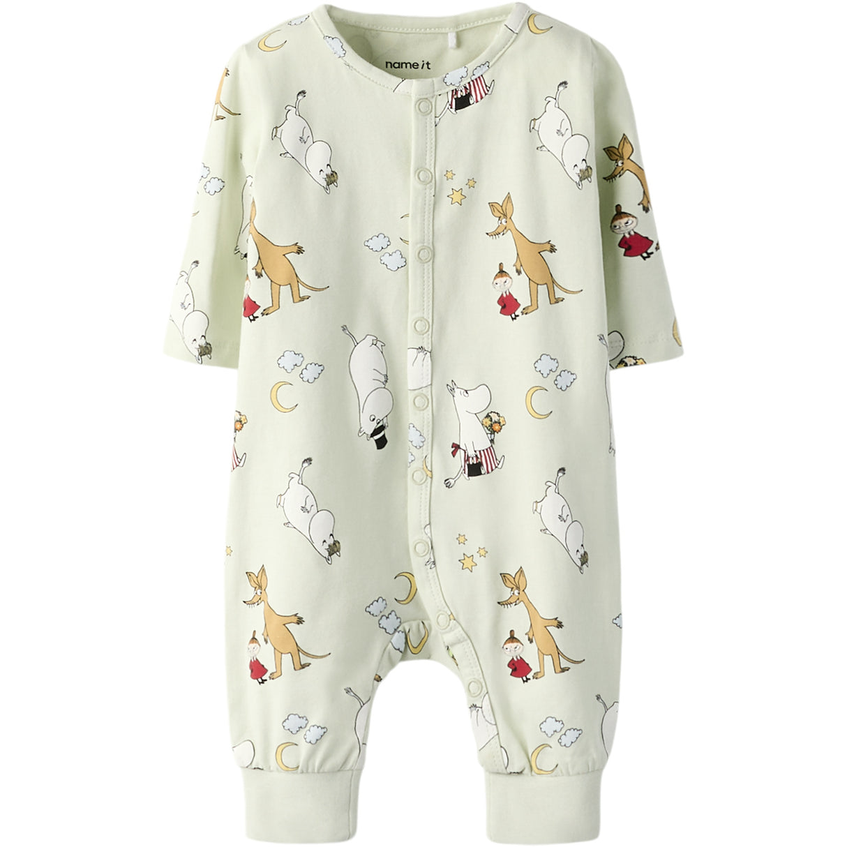 Name It Pale Aqua Nbnselper Moomin Ls Nightsuit Vde