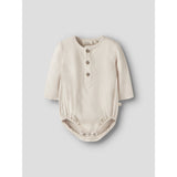 Lil'Atelier Coconut Milk Nbmfreddie Ls Loose Body Shirt Lil