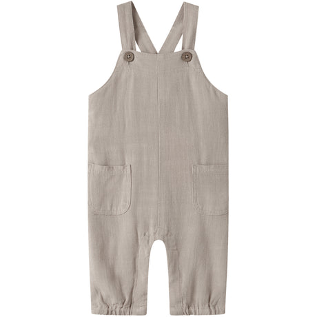 Lil'Atelier Feather Gray Nbmfreddie Loose Overall Lil