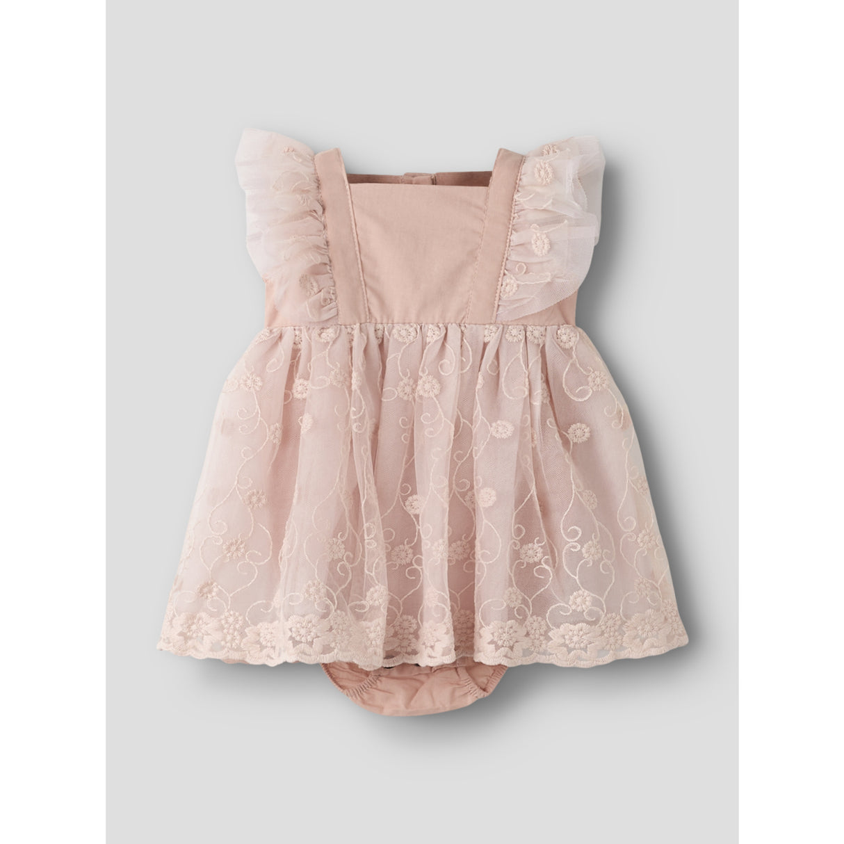 Lil'Atelier Peach Whip Nbffeya Sl Tulle Body Dress Lil