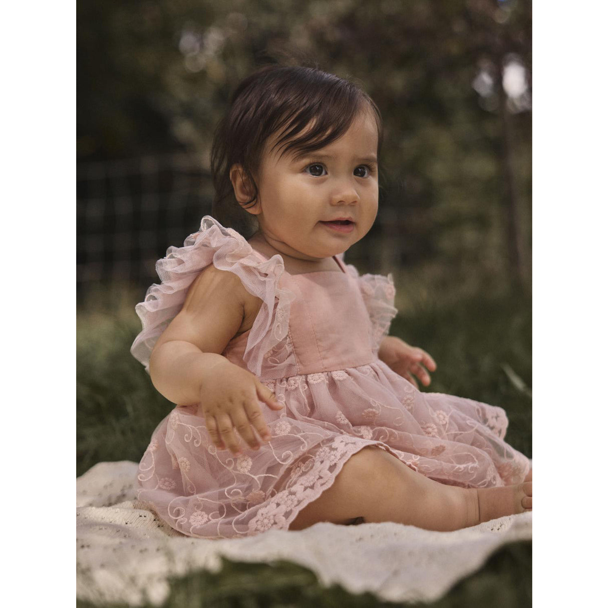 Lil'Atelier Peach Whip Nbffeya Sl Tulle Body Dress Lil