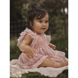 Lil'Atelier Peach Whip Nbffeya Sl Tulle Body Dress Lil