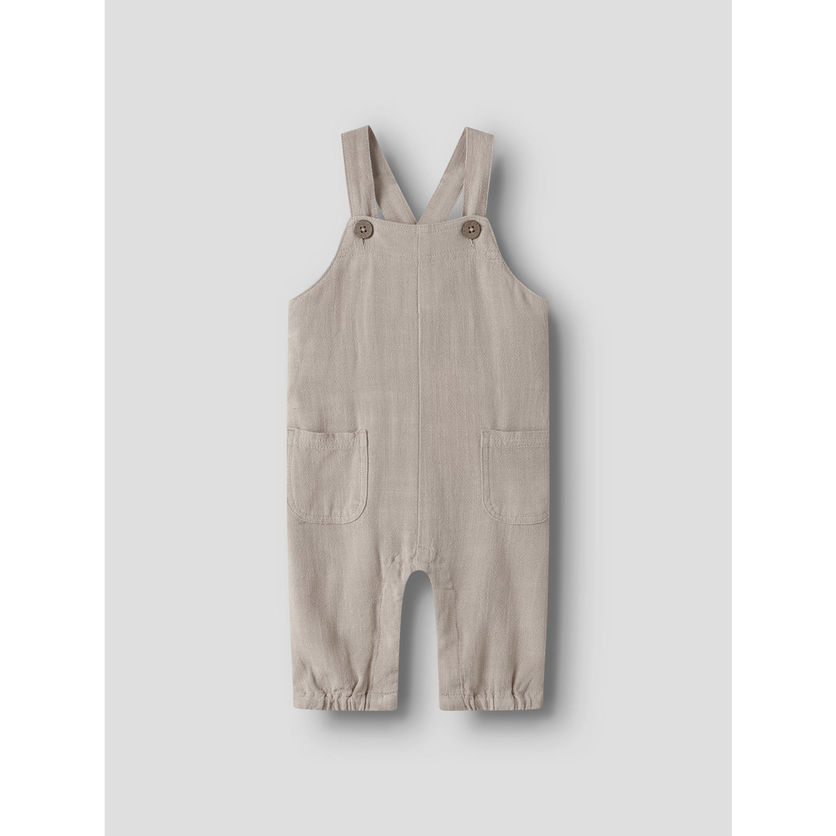 Lil'Atelier Feather Gray Nbmfreddie Loose Overall Lil