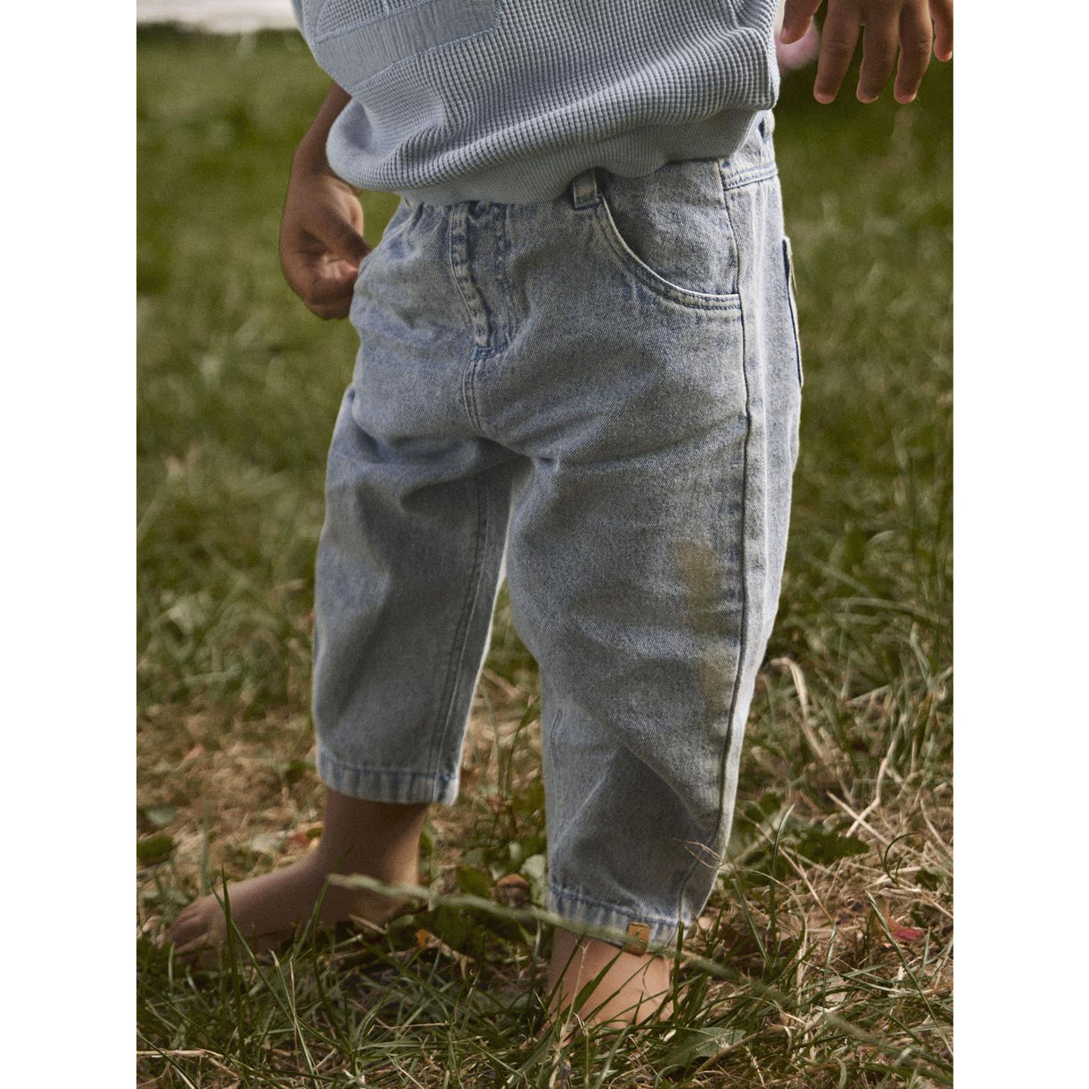 Lil'Atelier Medium Blue Denim Nbmfunda Loose Jeans 5552-Fd Lil