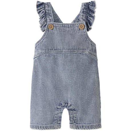 Lil'Atelier Medium Blue Denim Nbffunda Loose Dnm Shortall 5552-Fd Lil