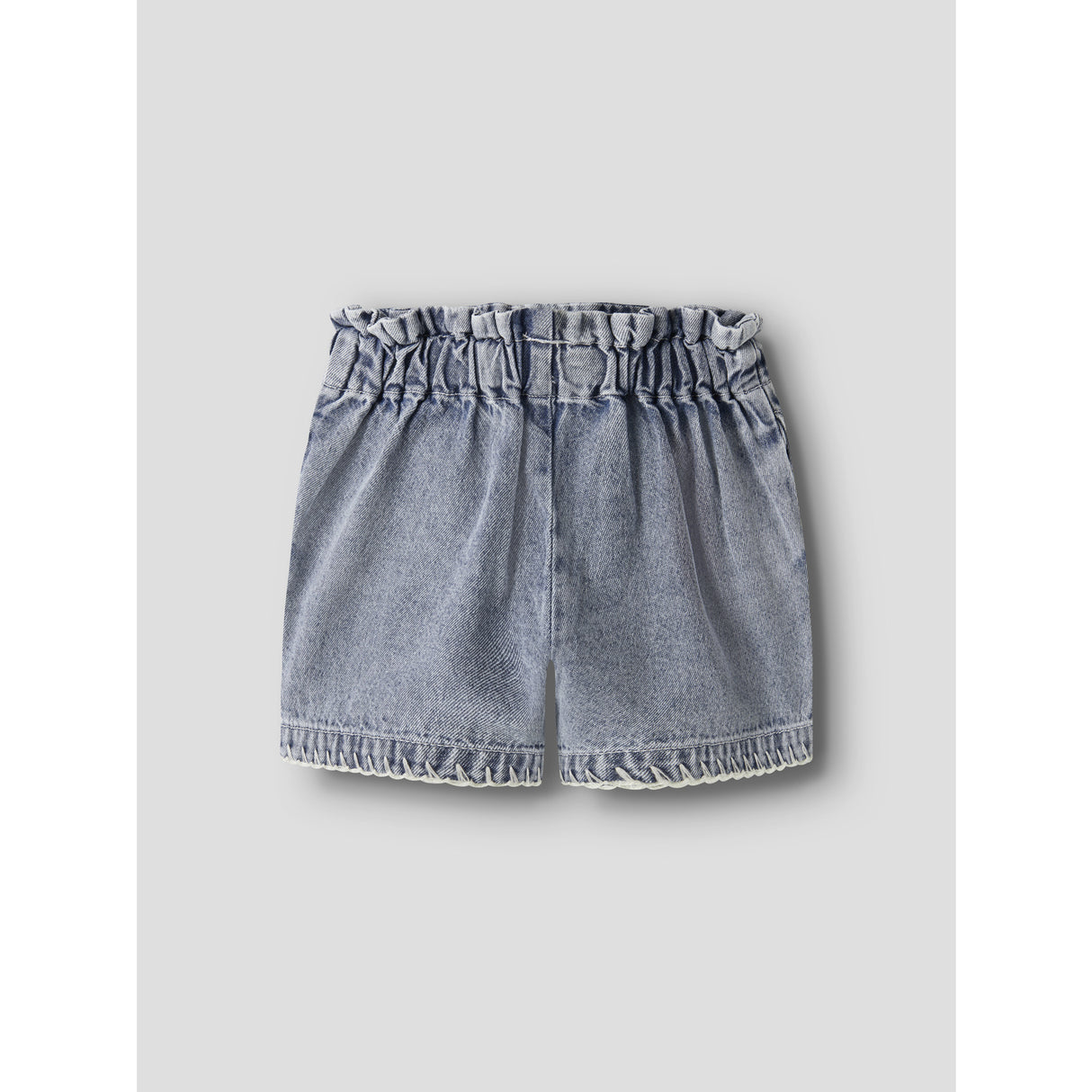 Lil'Atelier Medium Blue Denim Nbffunda Loose Dnm Shorts 5552-Fd Lil