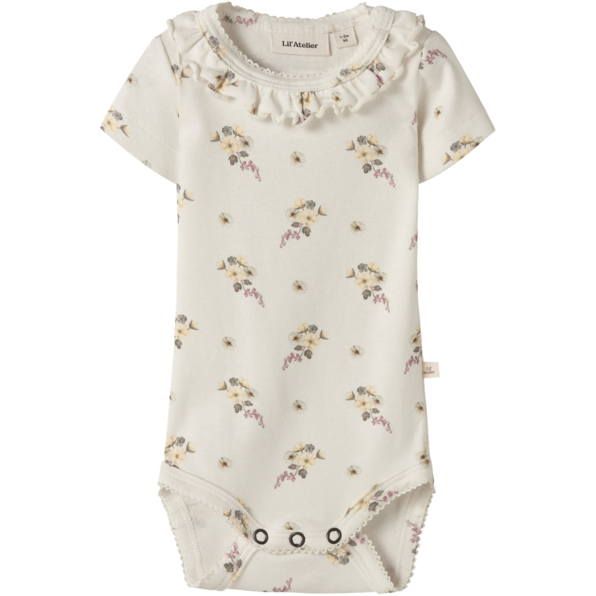 Lil'Atelier Coconut Milk Flower Nbfgayo Sio Ss Slim Body Lil