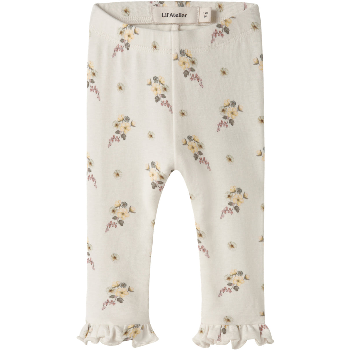 Lil'Atelier Coconut Milk Flower Nbfgayo Ska Slim Leggings Lil