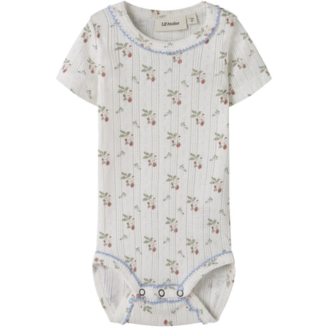 Lil'Atelier Coconut Milk Strawberry Nbfrachello Duna Ss Slim Body Lil