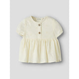 Lil'Atelier Coconut Milk Nbfhosa Ss Loose Shirt Lil
