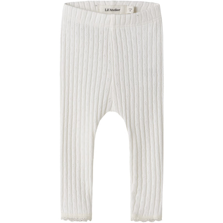 Lil'Atelier Coconut Milk Nbfhaldis Slim Leggings Lil
