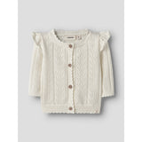 Lil'Atelier Coconut Milk Nbfjela Ls Knit Card Lil