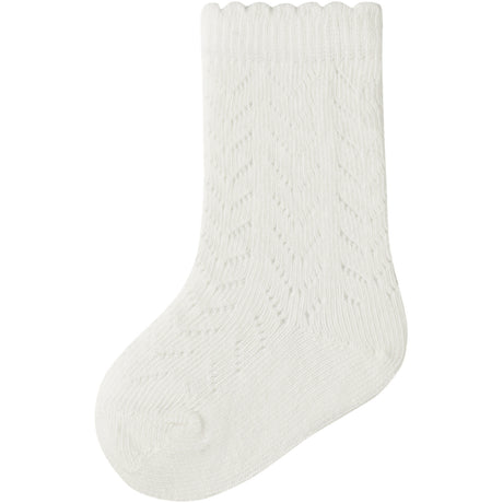 Lil'Atelier Coconut Milk Nbfherda Knee Socks Lil