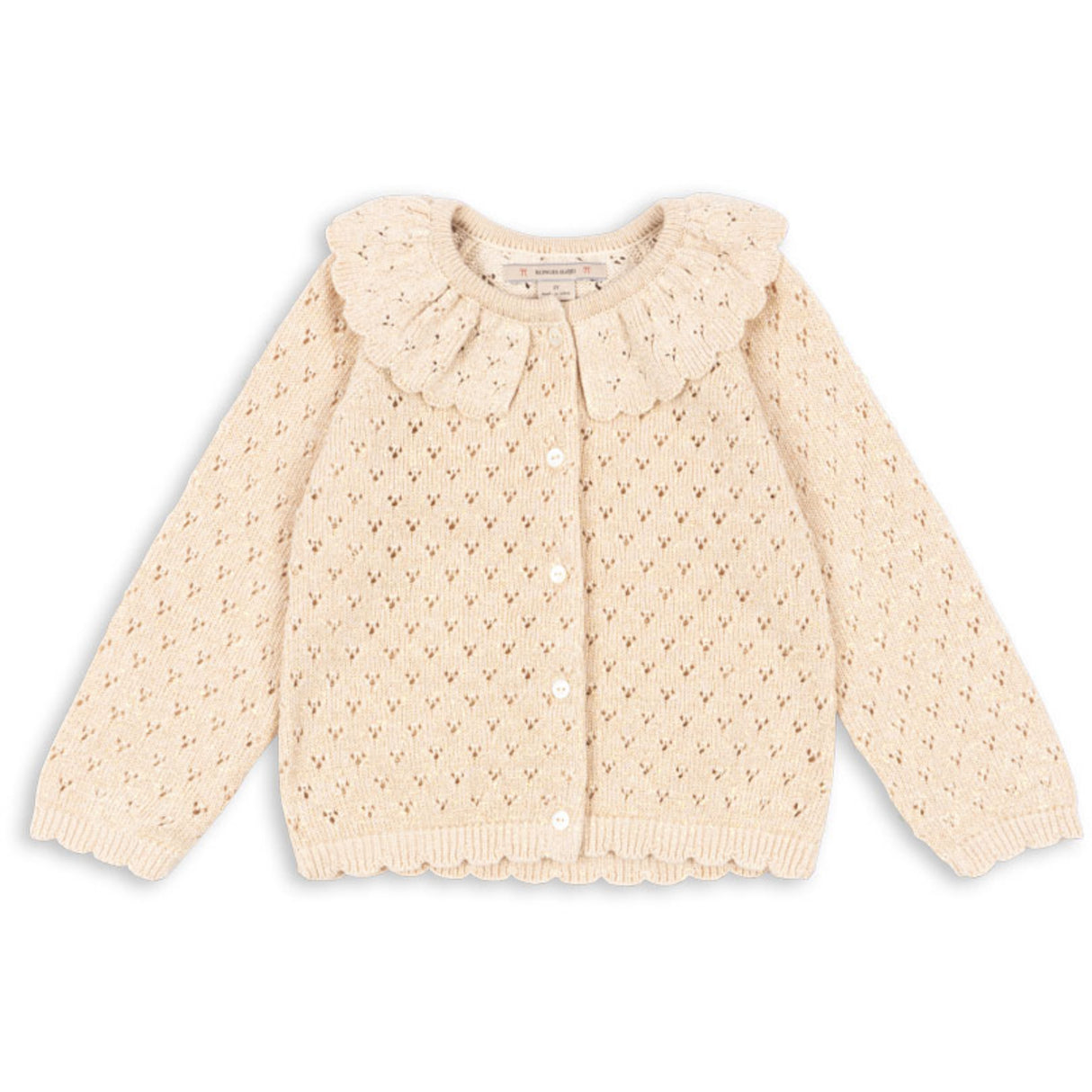 Konges Sløjd Buttercream Holiday Knit Cardigan