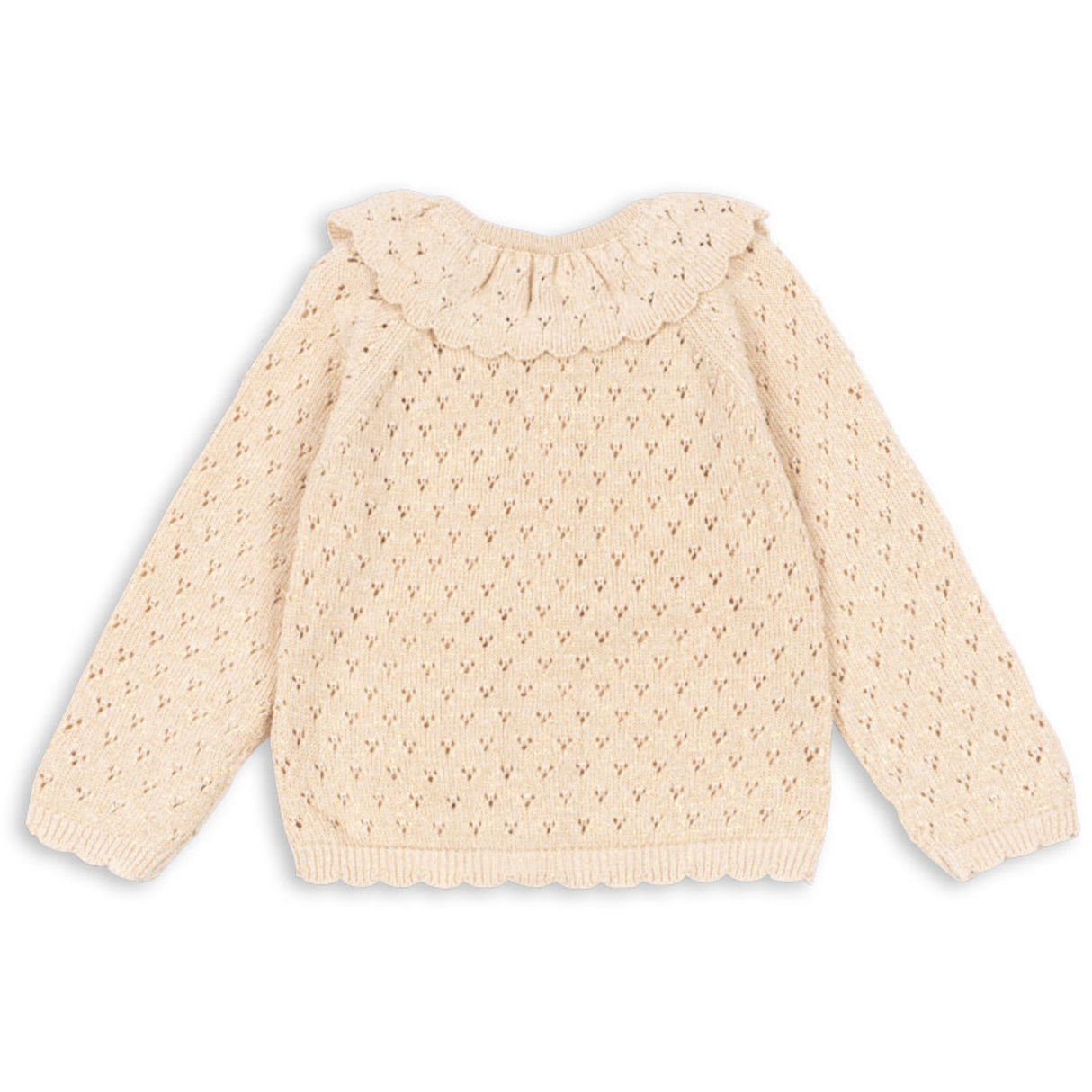 Konges Sløjd Buttercream Holiday Knit Cardigan