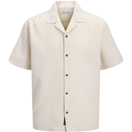 Jack & Jones Junior Moonbeam Jjglobal Waffle Resort Shirt Ss Mp Jnr