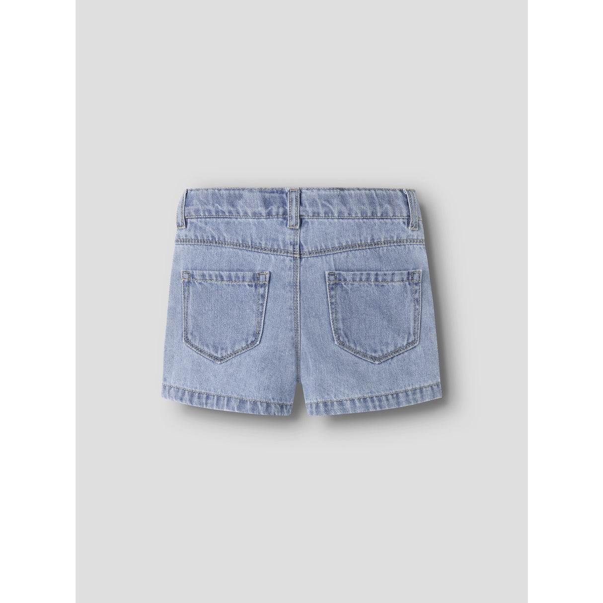 Name It Light Blue Denim Anglaise Nmfrose Mom Dnm Anglai Shorts 1026-Ov H