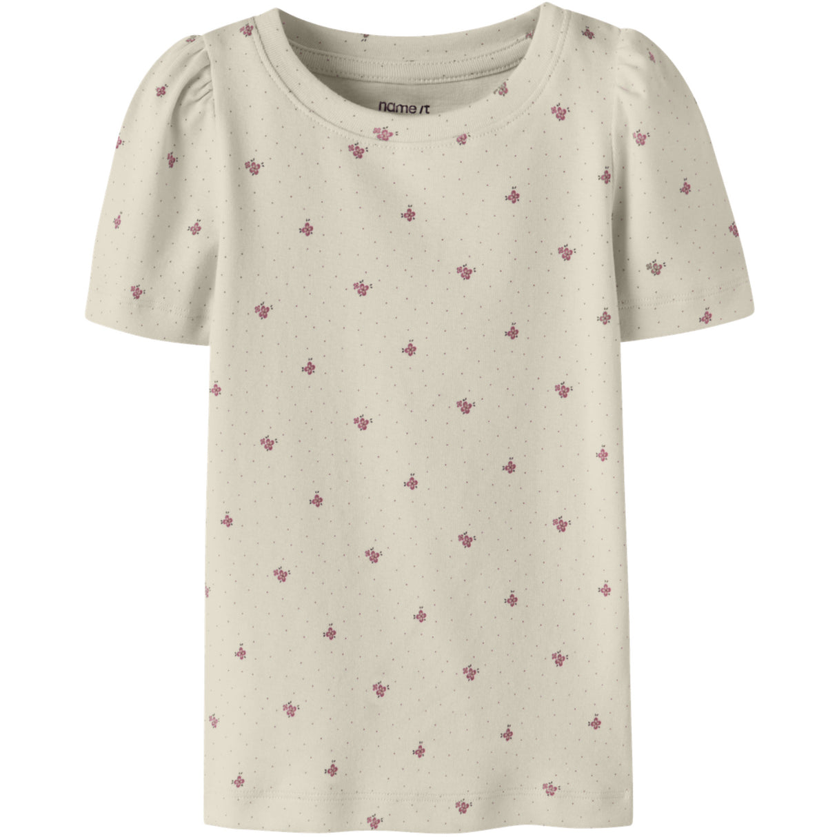Name It Almond Milk Nmfhannis Ss Xsl Top