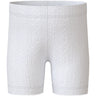 Name It Bright White Nmfjudy Slim Biker Shorts