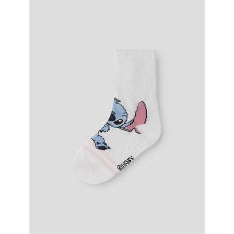 Name It Cradle Pink Nmfandi Stitch 3P Socks Wdi