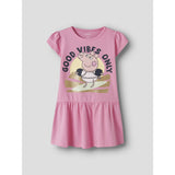 Name It Pink Drink Nmfarina Peppa Ss Dress Cplg
