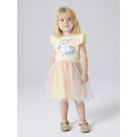 Name It Double Cream Nmfadaja Mlp Ss Tulle Dress Cplg