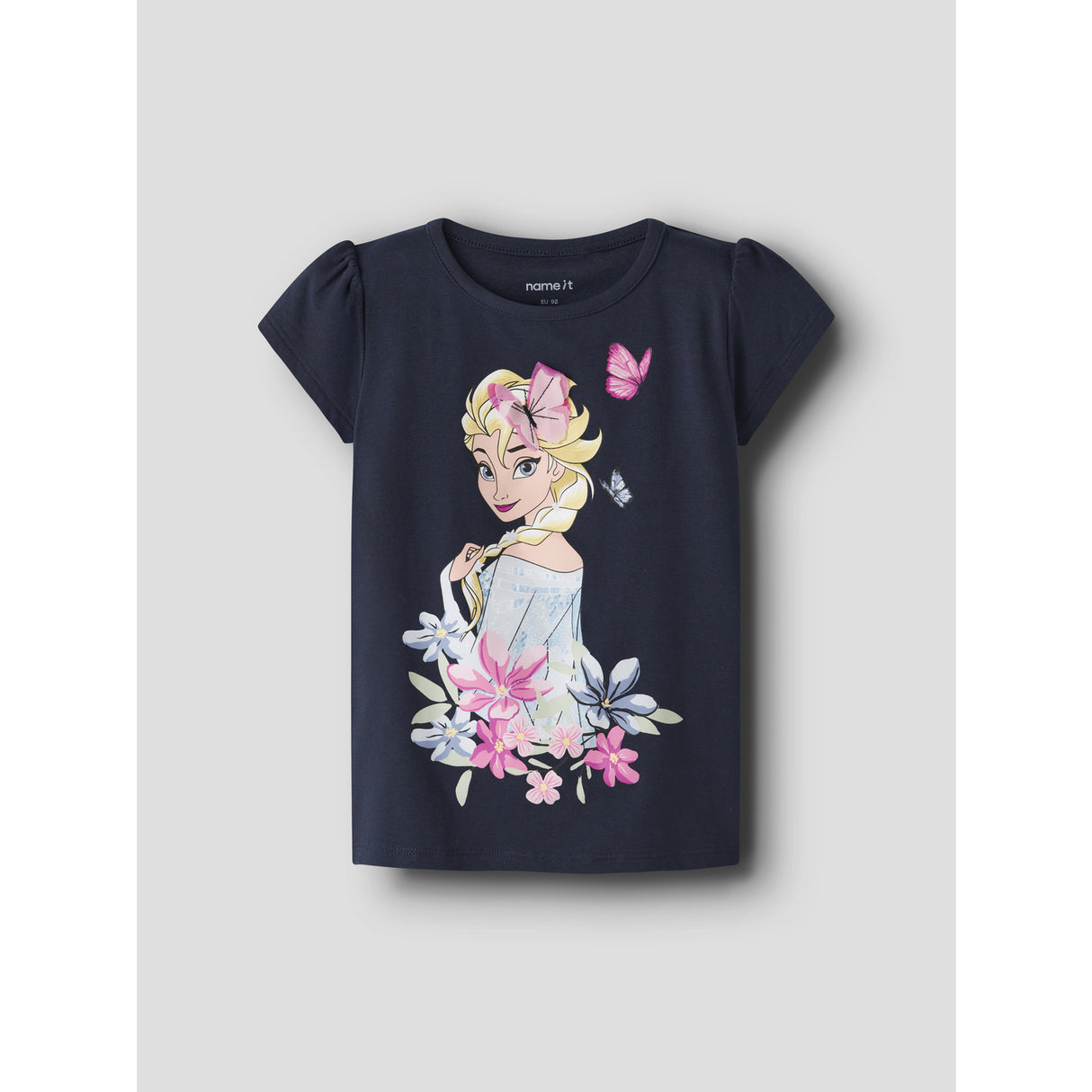Name It Navy Blazer Nmfmeri Frozen Ss Top Box Wdi