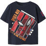 Name It Navy Blazer Nmmajit Spider Nreg Ss Top Box Mar
