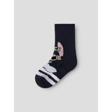 Name It Navy Blazer Nmmarlos Stitch 3P Socks Wdi