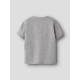 Name It Grey Melange Nmmalik Tonka Ss Nreg Top Cplg