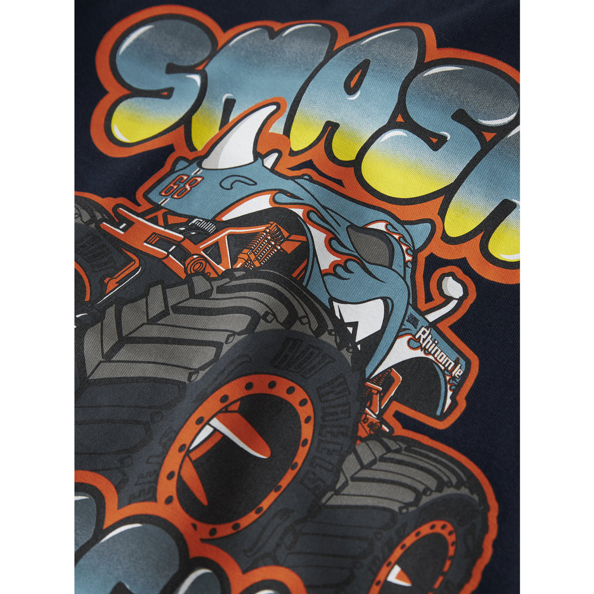 Name It Navy Blazer Nmmmore Hotwheels Ss Nreg Top Box Sky