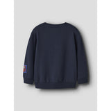 Name It Navy Blazer Nmmalbie Spider Nreg Sweat Unb Mar