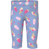 Name It Serenity Ice Cream Nmfvivian Aop Capri Leggings