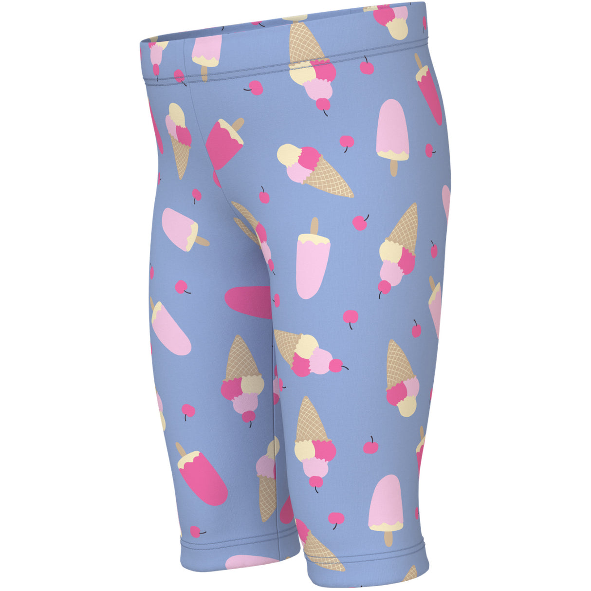 Name It Serenity Ice Cream Nmfvivian Aop Capri Leggings