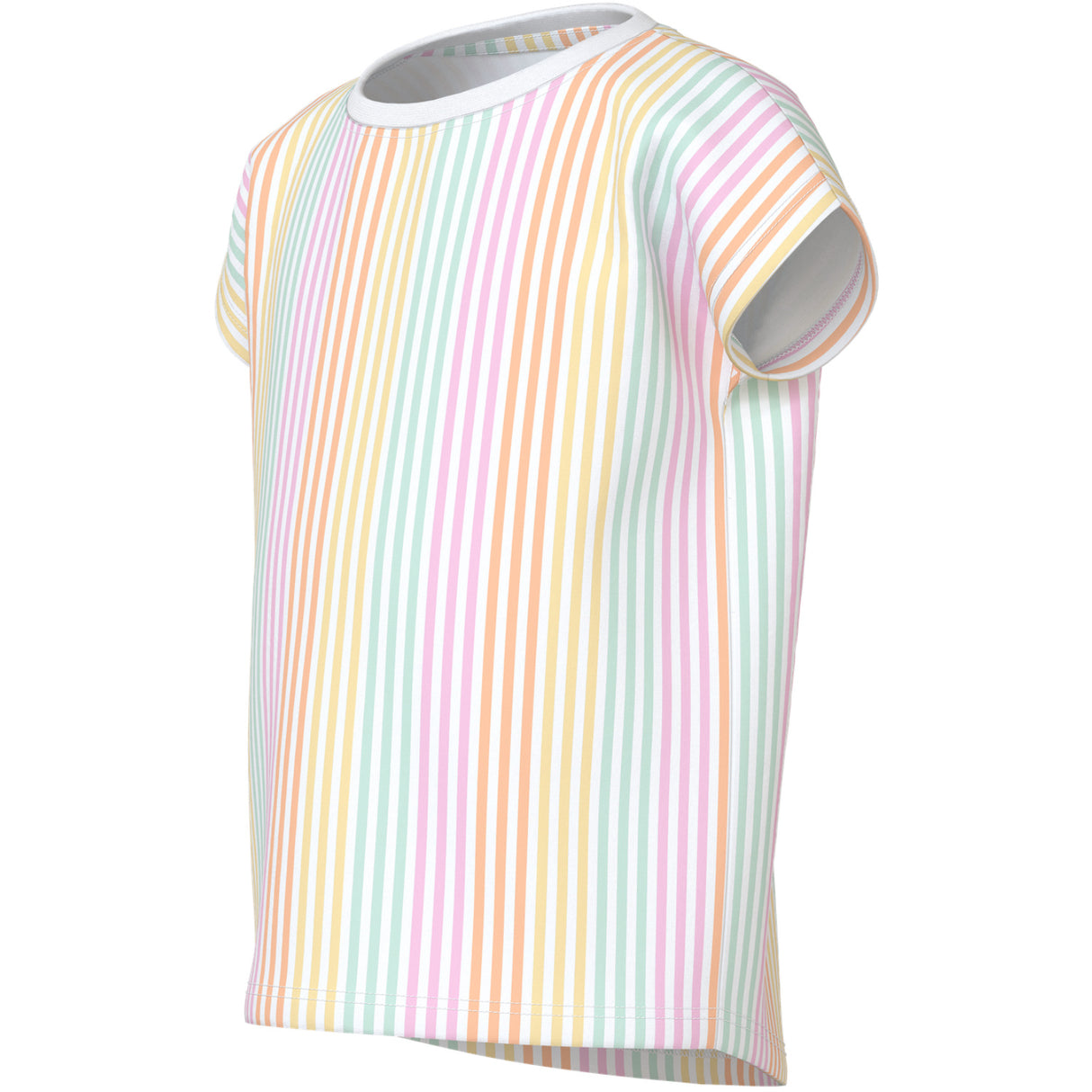 Name It Bright White Cool Stripe Nmfvigga Capsl Top