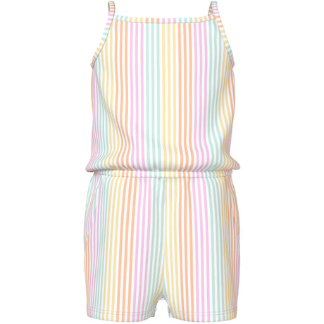 Name It Bright White Cool Stripe Nmfvigga Strap Suit