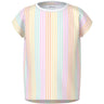 Name It Bright White Cool Stripe Nmfvigga Capsl Top