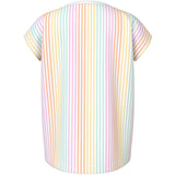 Name It Bright White Cool Stripe Nmfvigga Capsl Top
