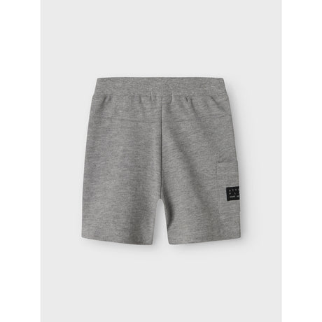 Name It Grey Melange Nmmvivasse Long Swe Shorts Unb