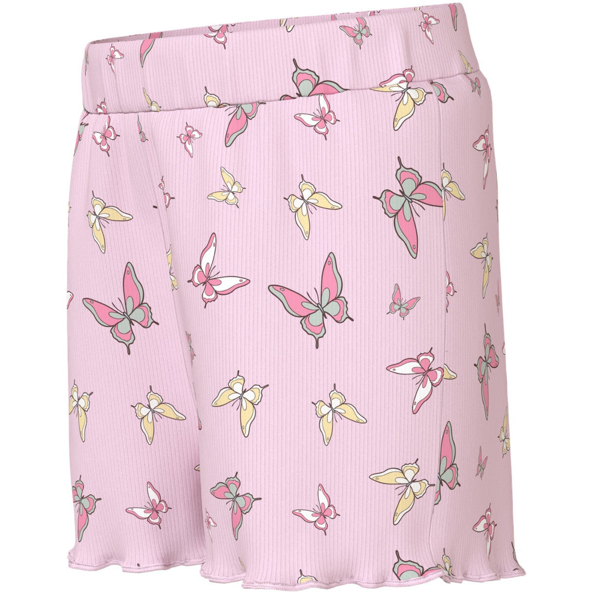 Name It Cradle Pink Butterflies Nmfvemma Aop Shorts