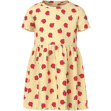 Name It Double Cream Apples Nmfvemma Ss Aop Dress