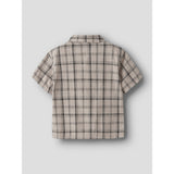 Name It Chateau Gray Check Nmmhowie Ss Nreg Shirt Box