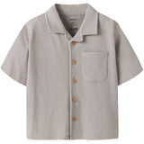 Name It Chateau Gray Nmmharve Ss Nreg Shirt