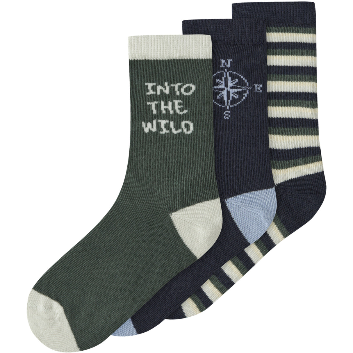 Name It Garden Topiary Nmmharlan 3P Socks