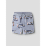Name It Blue Fog Nmmjaxon Nreg Sweat Shorts Unb