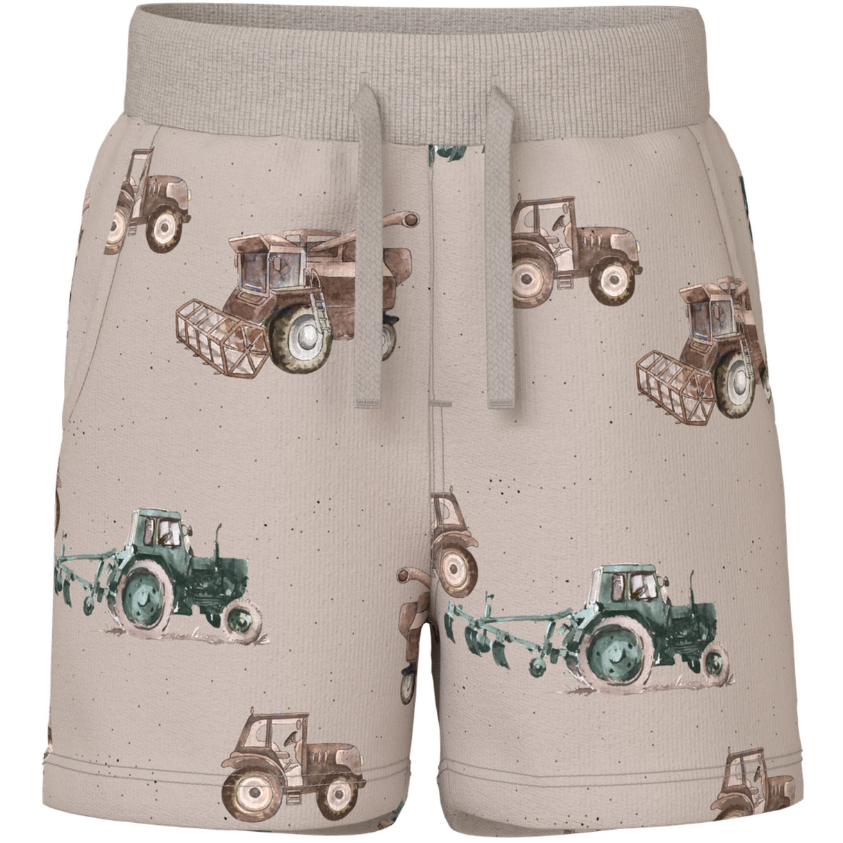 Name It Chateau Gray Nmmjanol Sweat Long Shorts Unb